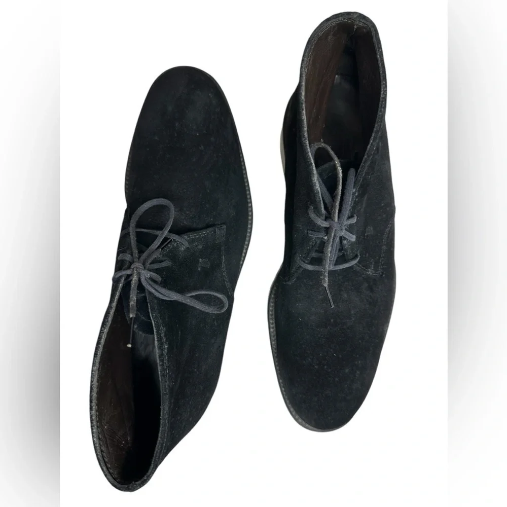 Tod’s black suede men’s ankle boots size 8